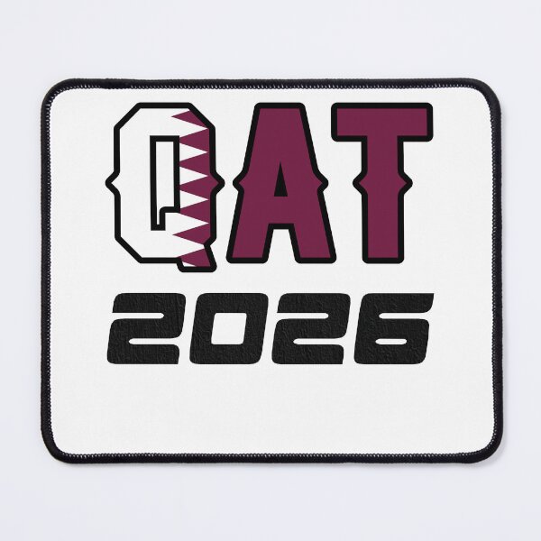 Item preview, Qatar QAT 2026 Design designed and sold by FinalScoreClub.
