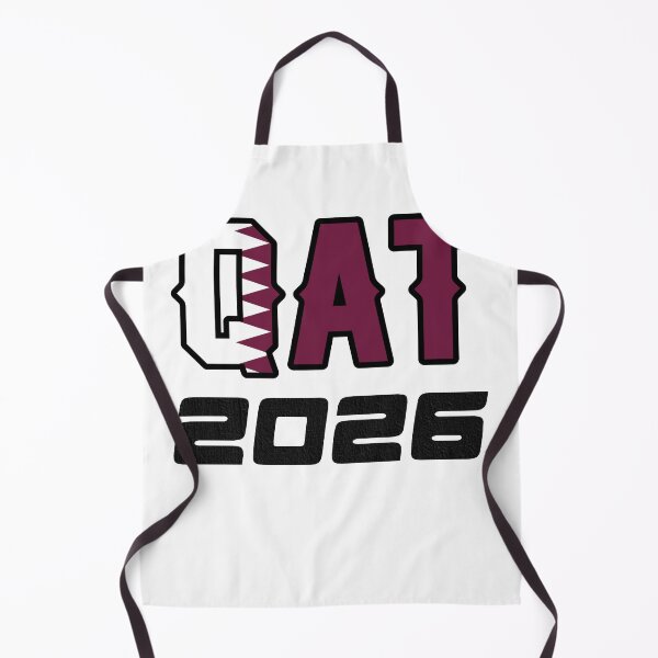 Item preview, Qatar QAT 2026 Design designed and sold by FinalScoreClub.
