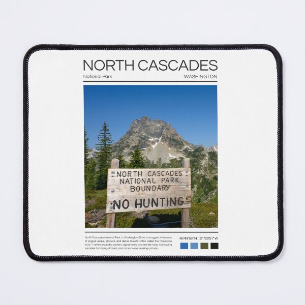Item preview, North Cascades National Park - Washington designed and sold by StudioRedKoala.