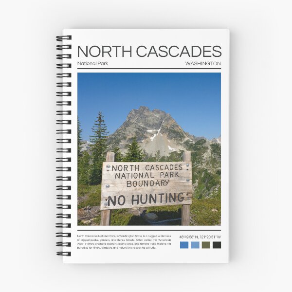 Item preview, North Cascades National Park - Washington designed and sold by StudioRedKoala.