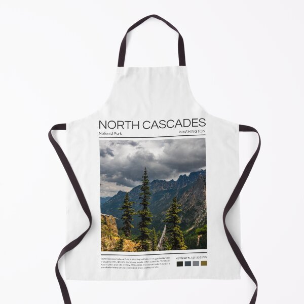Item preview, North Cascades National Park - Washington designed and sold by StudioRedKoala.