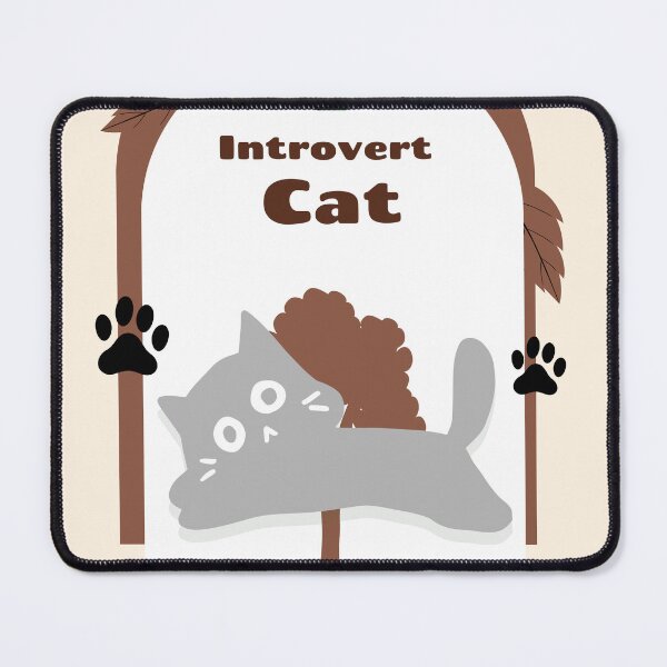 Item preview, Introvert Cat designed and sold by Raxid2022.