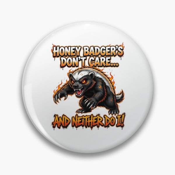 Item preview, Honey Badger's Don't Care And Neither Do I designed and sold by TshirtsOnline-.