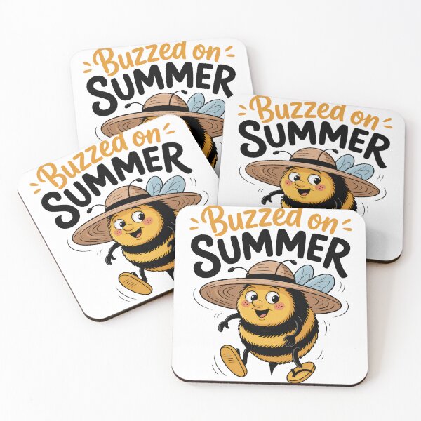 Item preview, Funny Bee Summer Design – Cute Buzzing Cartoon designed and sold by JA World - Art & Design.