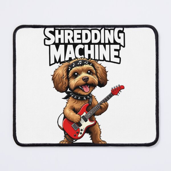 Item preview, Cockapoo Shredding on Lead Guitar - T-shirt gift idea designed and sold by Dazzio Designs.