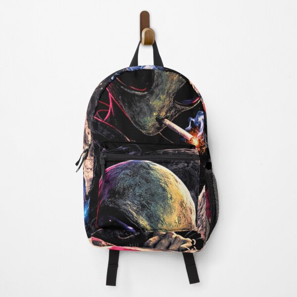 Item preview, Alien Riding Bedlington Terrier Space Trip designed and sold by MariDonna.