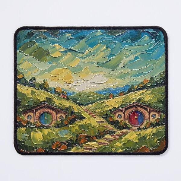 Item preview, Matamata New Zealand Colorful Palette Knife Art designed and sold by GymTanLaundry.