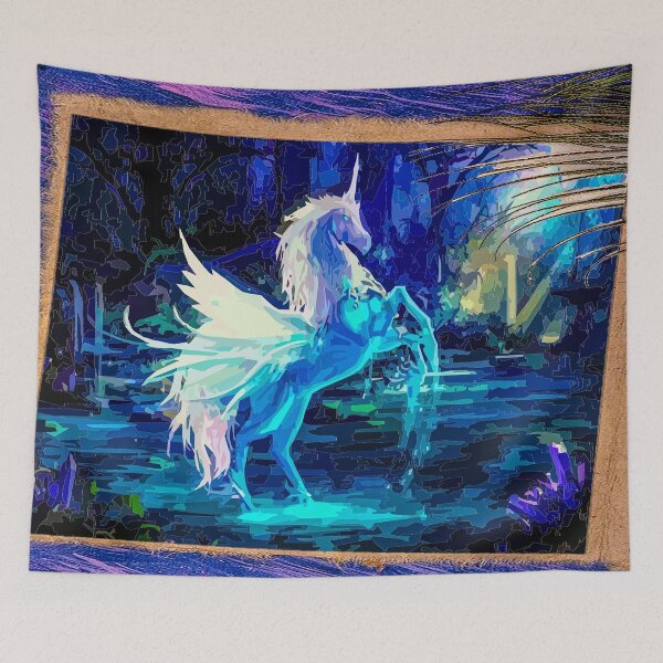 Item preview, fwc 0569 unicorn magic horse designed and sold by fred chiea.