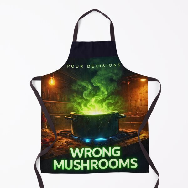 Item preview, Wrong Mushrooms — Pour Decisions House System Art designed and sold by A Sinister Sly.