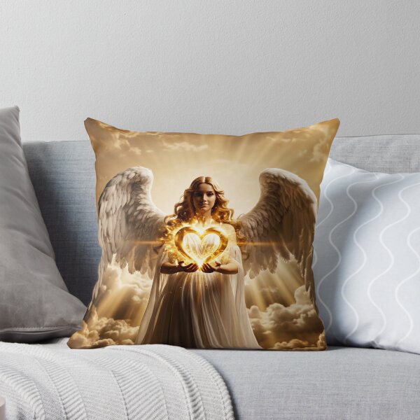 Item preview, Angel of Golden Light and Divine Heart designed and sold by NadinGerasi.