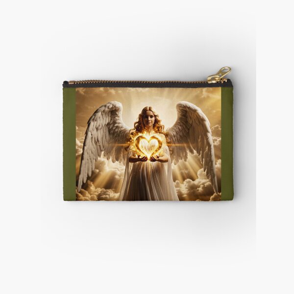 Item preview, Angel of Golden Light and Divine Heart designed and sold by NadinGerasi.