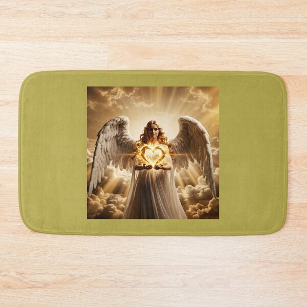 Item preview, Angel of Golden Light and Divine Heart designed and sold by NadinGerasi.