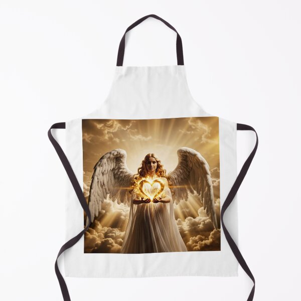 Item preview, Angel of Golden Light and Divine Heart designed and sold by NadinGerasi.