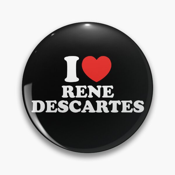 Item preview, I Love Rene Descartes designed and sold by shitpostee.