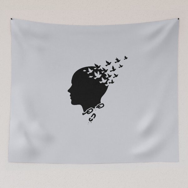 Item preview, The Unchained Mind designed and sold by PERSPECTIVERED.