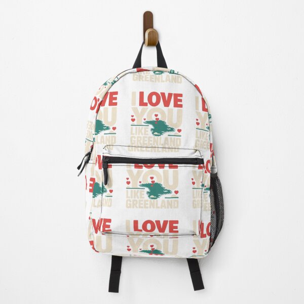 Item preview, I Love You Like Greenland Shirt - Funny Travel & Geography Love Tee designed and sold by MerchlyMike.
