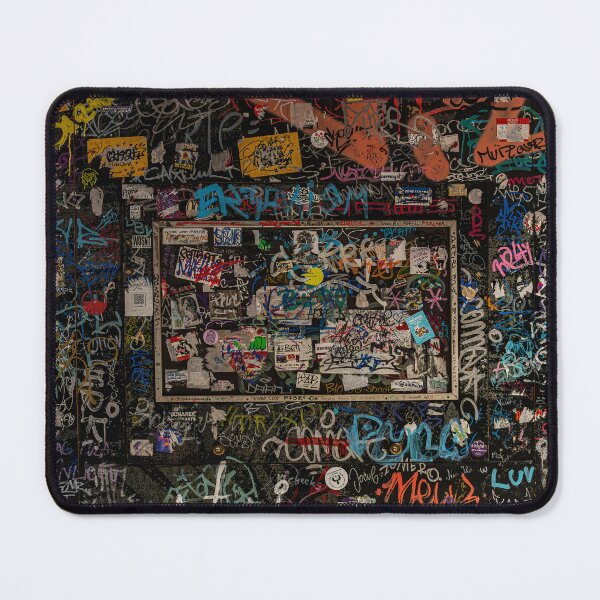 Item preview, Graffiti Covered Screen designed and sold by Rabee Khalil Photography.