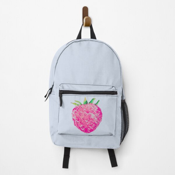 Item preview, PINK STRAWBERRY ON SOFT PURPLE | POP ART | Unique ART Design | Cute Food designed and sold by BlueberrySwan.