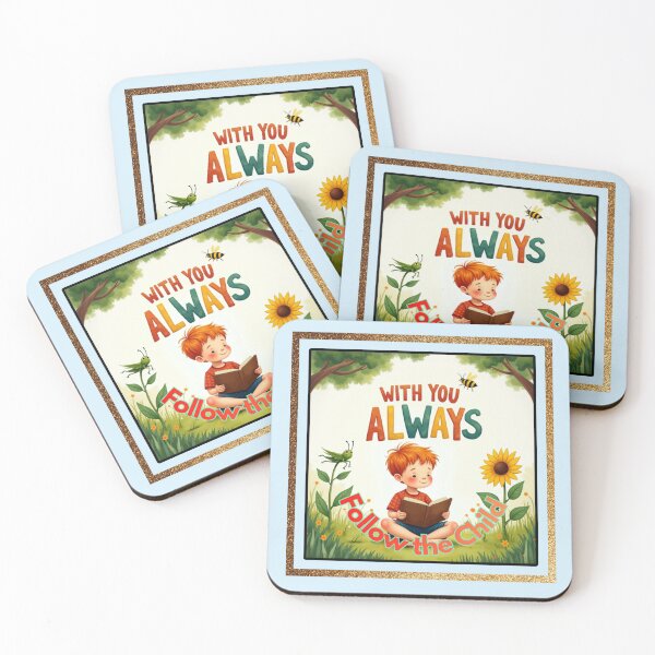 Item preview, With You Always | Montessori Follow the Child Art designed and sold by PriyaMagic.
