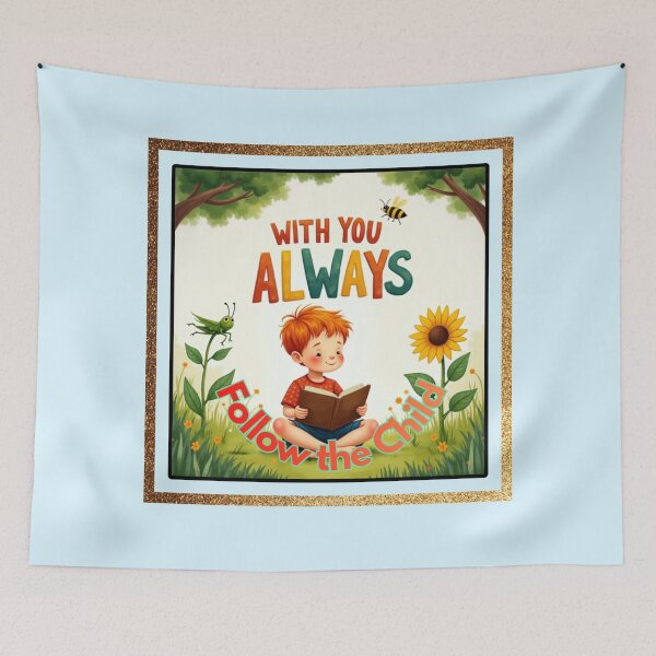 Item preview, With You Always | Montessori Follow the Child Art designed and sold by PriyaMagic.