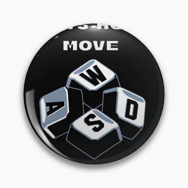 Item preview, That’s How I Move – WASD Gamer Keyboard  designed and sold by EichStore.