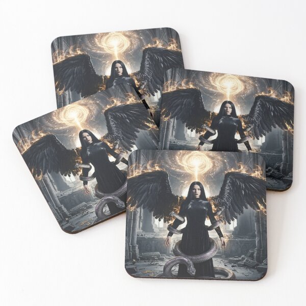 Item preview, ​Dark Goddess of Cosmic Balance designed and sold by NadinGerasi.