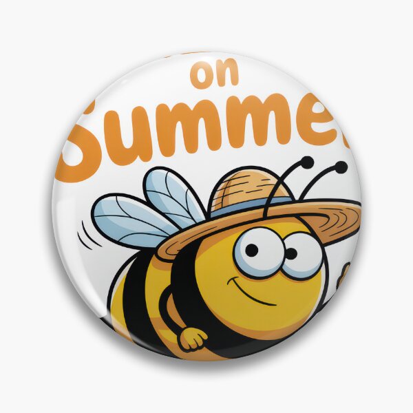 Artikelvorschau, Lustige Sommer Biene Design – Cartoon Bee Humor entworfen und verkauft von JA World - Art & Design.