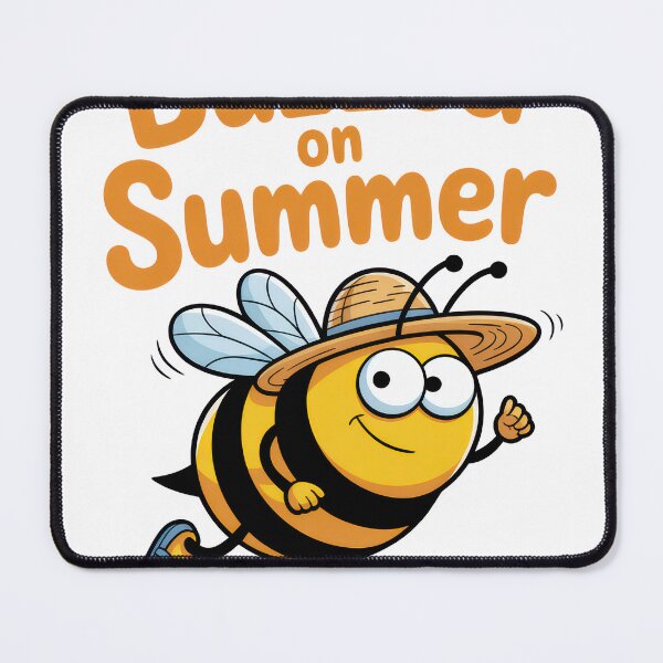 Item preview, Funny Bee Summer Design – Cute Cartoon Bee Vibes designed and sold by JA World - Art & Design.