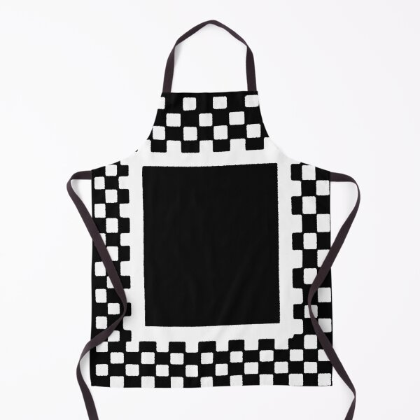 Item preview, Abstract black and white sqauared distorted ornament pattern 127sm designed and sold by 127sm.
