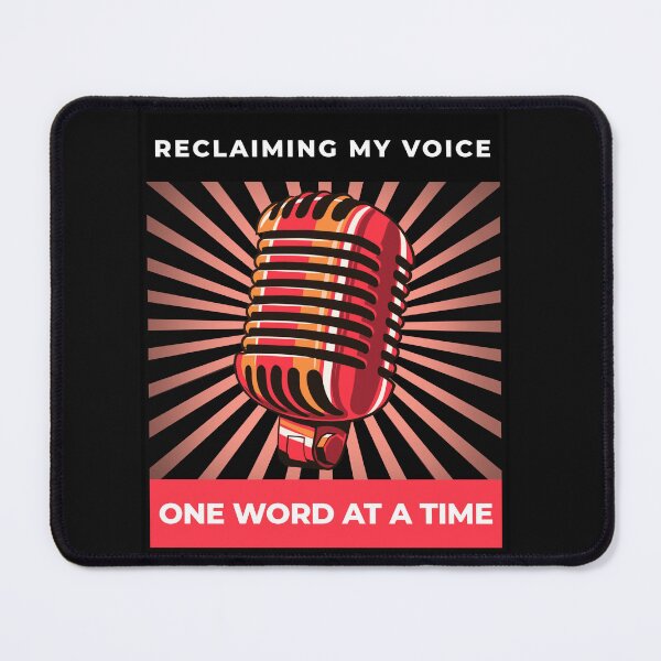 Item preview, Reclaiming My Voice – Powerful Stroke & TBI Survivor Tee designed and sold by ComebackCotton.