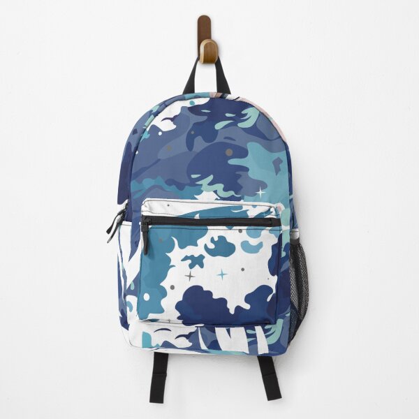 Item preview, Ocean Spirit Anime Girl Aesthetic Wave Art designed and sold by Hannah-Yei.
