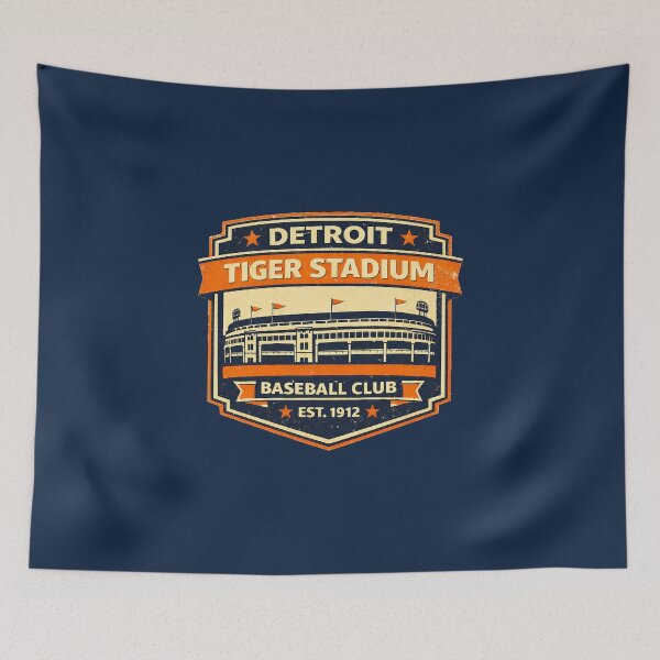 Item preview,  Detroit Baseball Stadium Shirt, Vintage Tiger Stadium, Retro Ballpark Tee designed and sold by GhostDawgs.