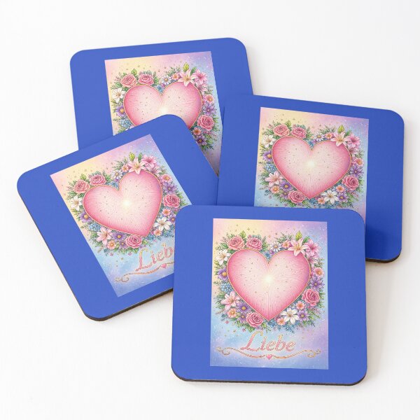 Item preview, Love/ Heart full of light and delicate blossoms designed and sold by engelsinne777.