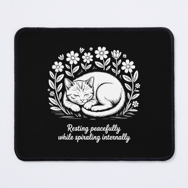 Item preview, Resting Peacefully While Spiraling Internally designed and sold by theartfulaspie.