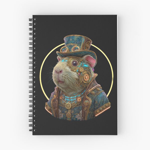 Item preview, Clockwork Rodent – Steampunk Guinea Pig in Mechanical Elegance designed and sold by Valvarius-vibe.