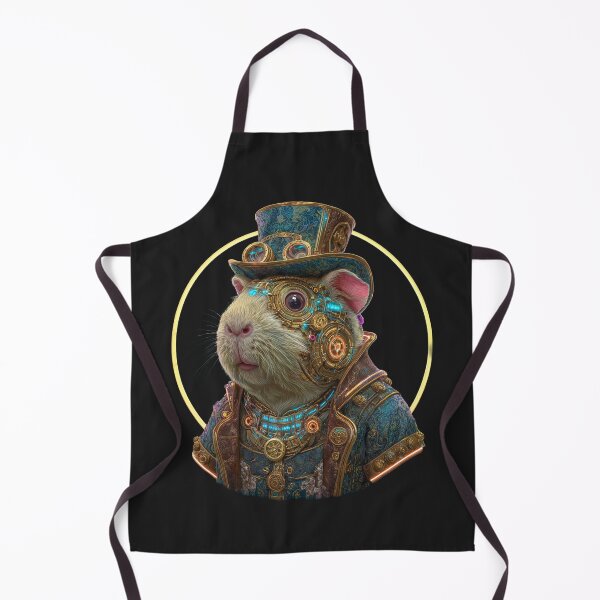 Item preview, Clockwork Rodent – Steampunk Guinea Pig in Mechanical Elegance designed and sold by Valvarius-vibe.