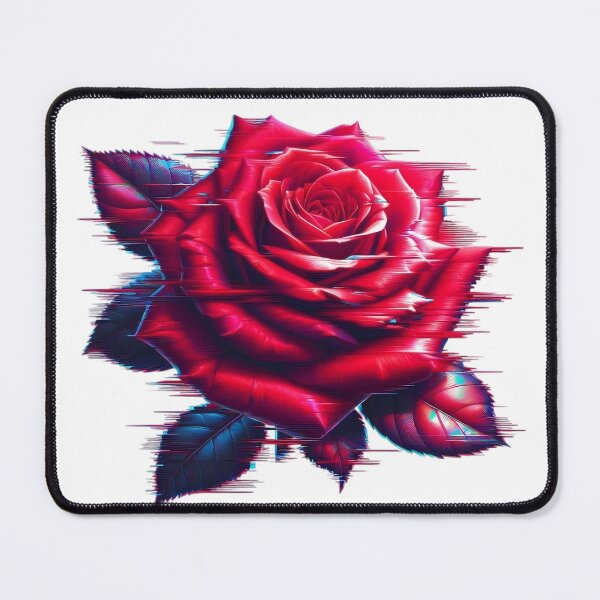 Item preview,  Broken Glitch Rose - Digital Error Aesthetic designed and sold by AlanyaArtX.