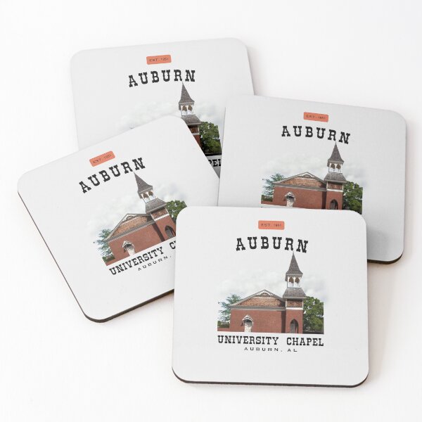Item preview, Auburn University Chapel (Auburn, Alabama) Cloudy Photo designed and sold by GhostlyWorld.