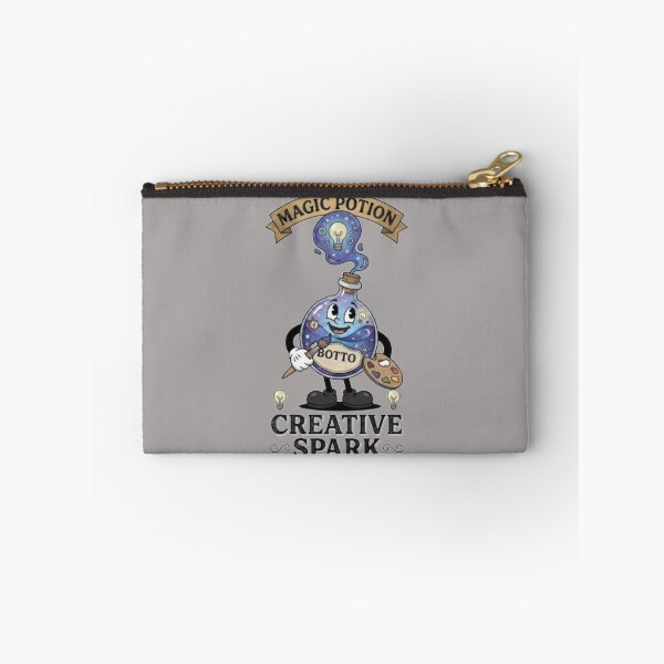 Item preview, Creative Spark Magic Potion - Vintage Artist Mascot designed and sold by JVDesignsShop.