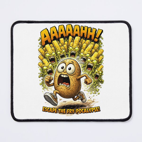 Item preview, Potato escape From Fries Chips Zombies designed and sold by byaga.