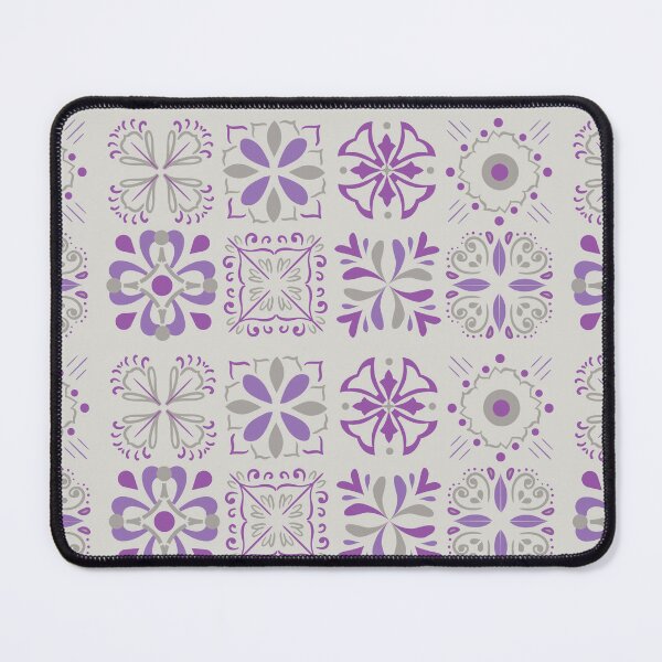 Item preview, Lavender Blossom Mosaic Tile designed and sold by DenelleGui.