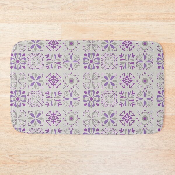 Item preview, Lavender Blossom Mosaic Tile designed and sold by DenelleGui.
