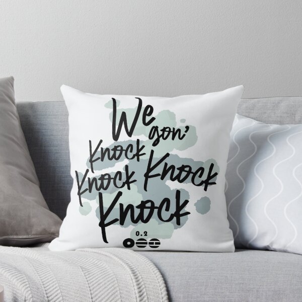 Item preview, Bangtan 0.2 We Gon Knock Knock Knock Knock Lettering Design designed and sold by Khotekmei.