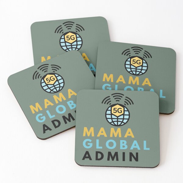 Item preview, MAMA GLOBAL ADMIN - The perfect gift for the Tech-Savvy Mom!  designed and sold by JurateArt-DK.