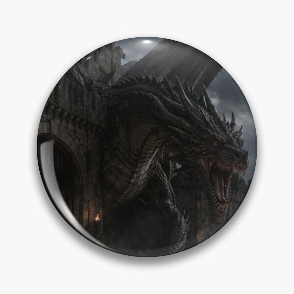 Item preview, Dark Dragon Defender of the Castle designed and sold by JuViRo.