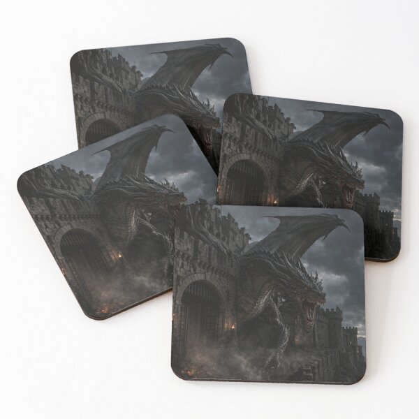 Item preview, Dark Dragon Defender of the Castle designed and sold by JuViRo.