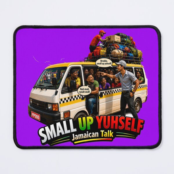 Item preview, Small Up Yuhself designed and sold by Irie Lifestyle Prints.
