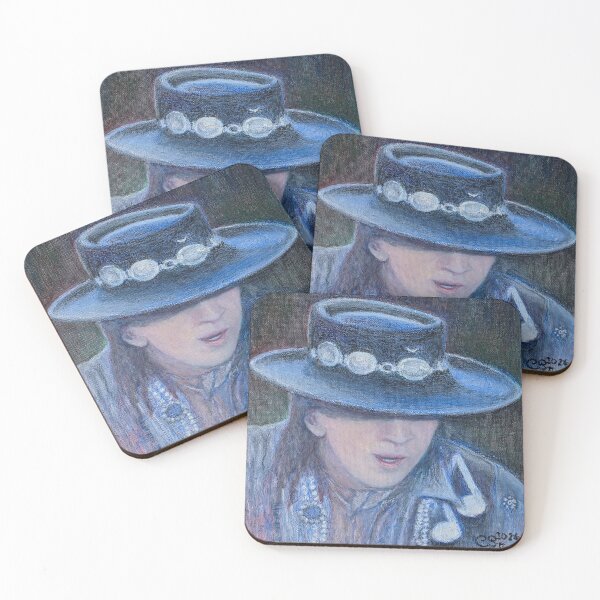 Item preview, Study of Stevie Ray Vaughan designed and sold by LinaXandria.
