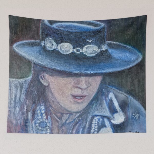 Item preview, Study of Stevie Ray Vaughan designed and sold by LinaXandria.