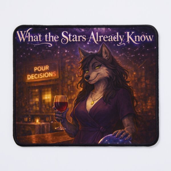 Item preview, What the Stars Already Know — Pour Decisions Zinfandelle Art designed and sold by A Sinister Sly.